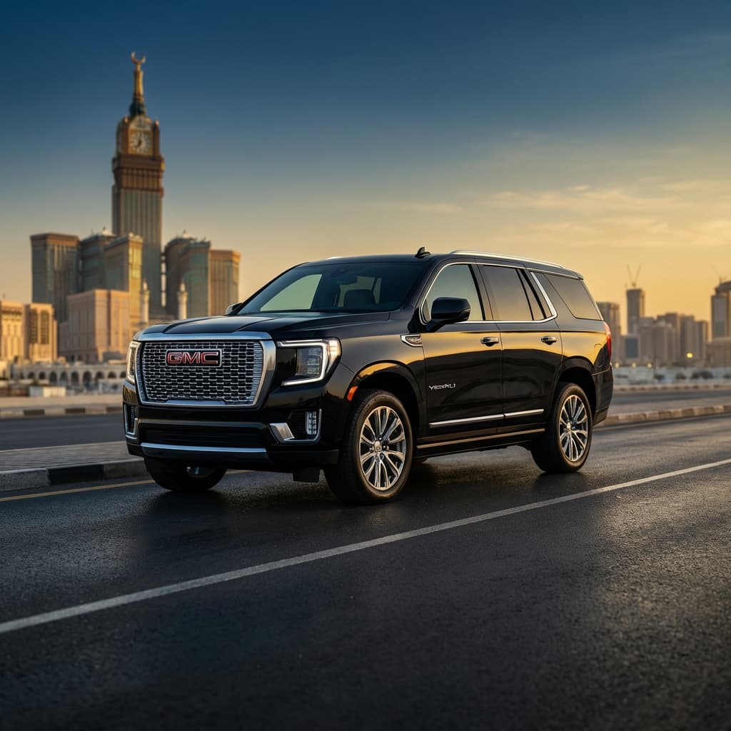 Al Kiswah Umrah Taxi Fleet at Jeddah Airport