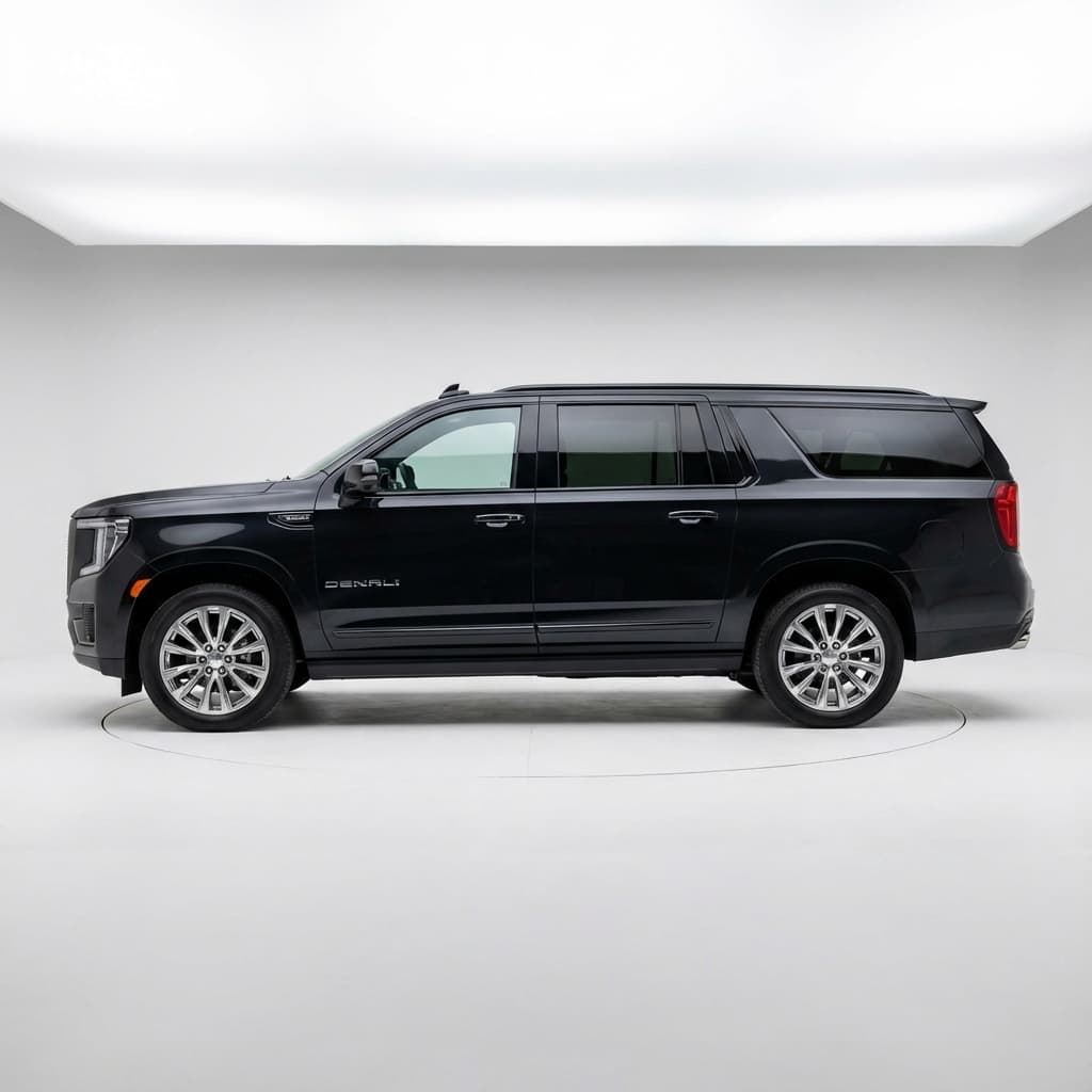 GMC Yukon AT4 Black VIP SUV Front View