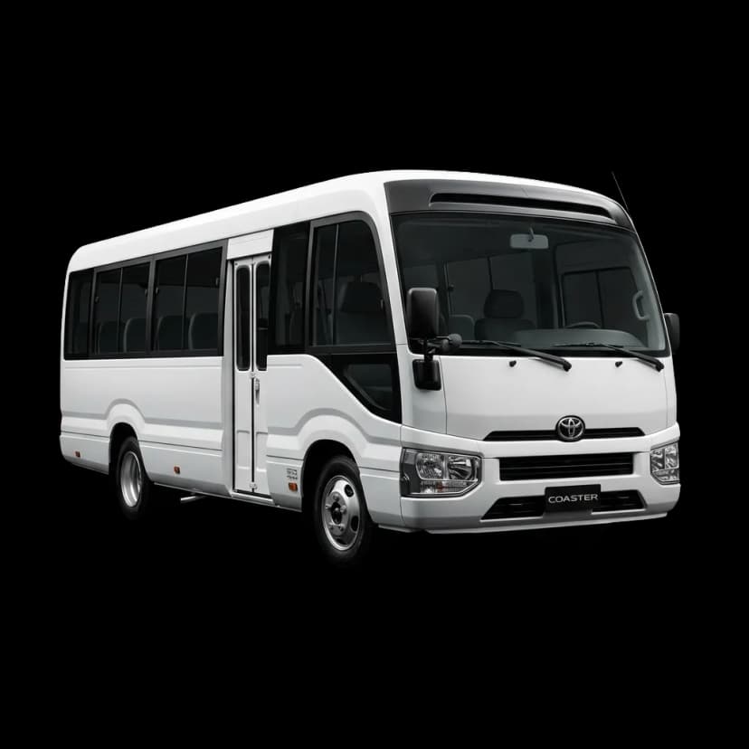Toyota Coaster Umrah Bus
